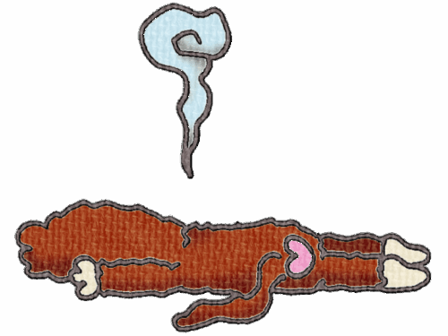 イラスト|魂抜けるほど脱力したモンキー