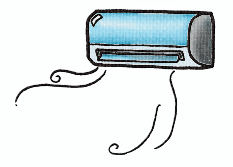 イラスト|エアコン