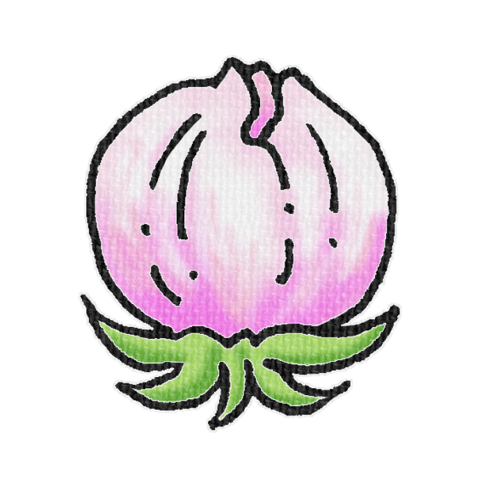 花の蕾のイラスト