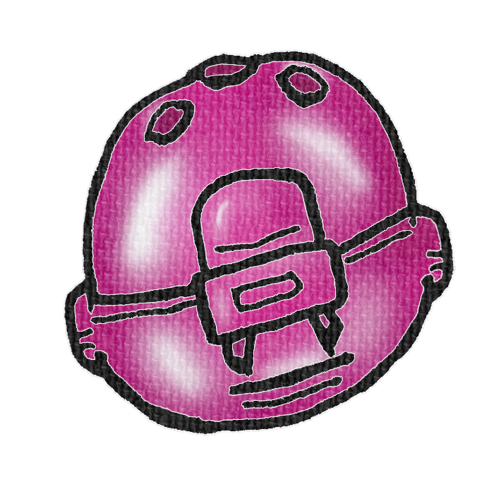 ピンクのカプセルトイ