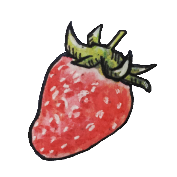 イチゴのイラスト