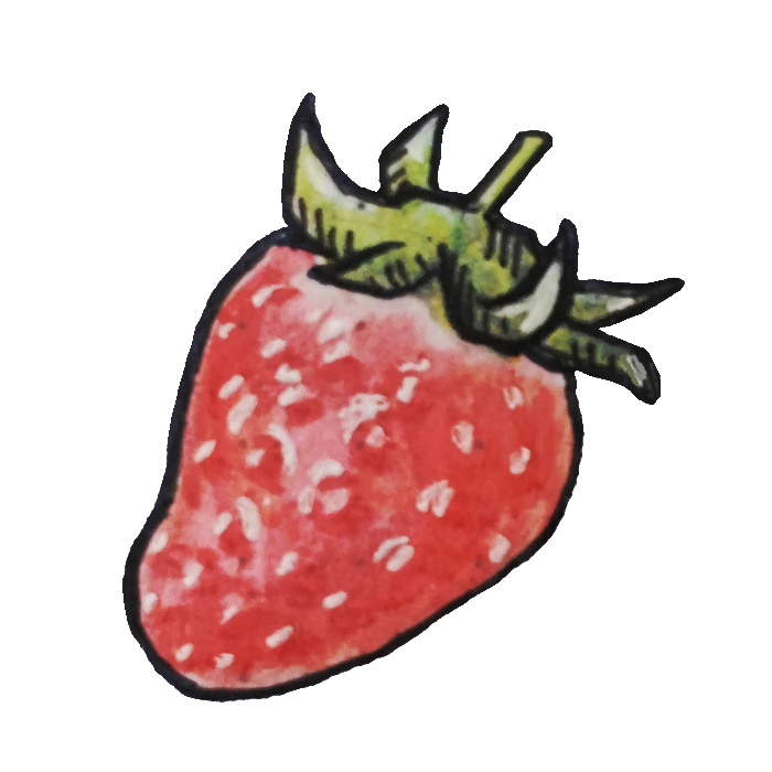 イチゴのイラスト